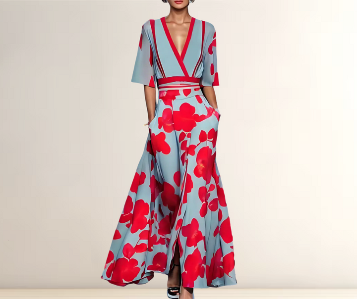 LUNA™ - ELEGANT LIGHT DRESS WITH SLEEVES