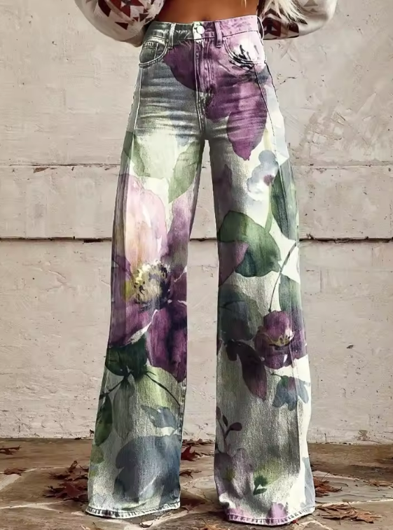 Alessia | Boho Vintage Pants with a Unique and Refined Style