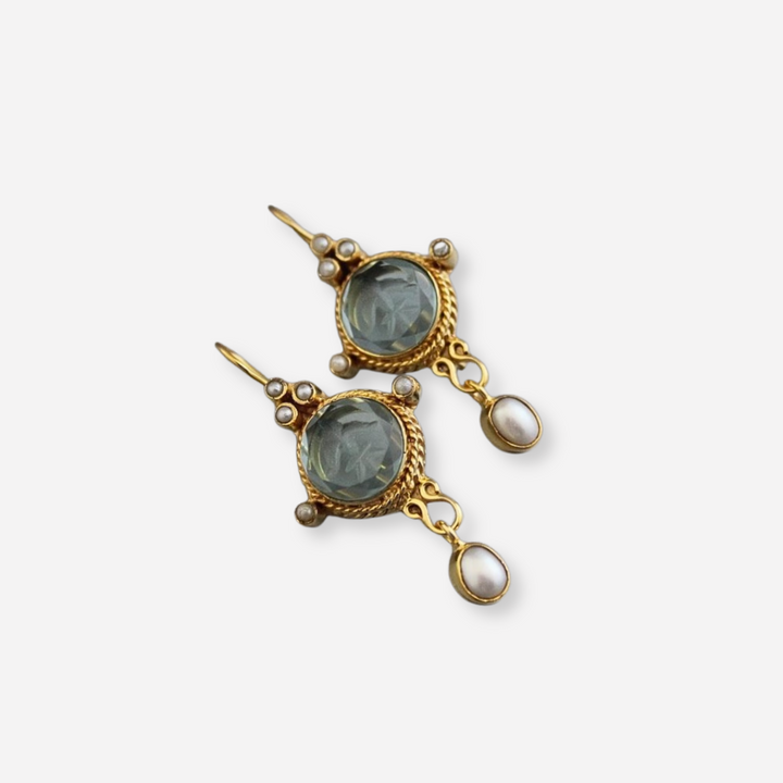 Merena Vintage Pearl Earrings