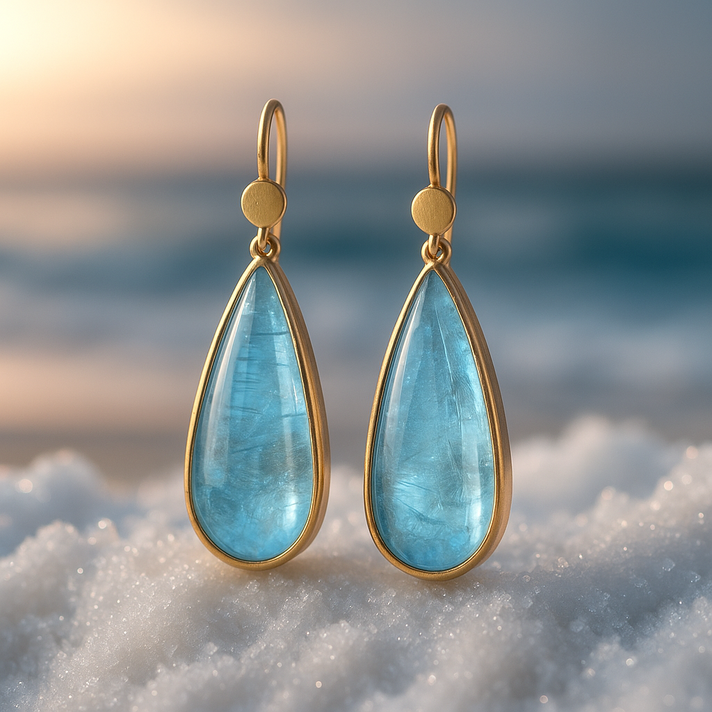 Elysium Earrings - Endless Ocean