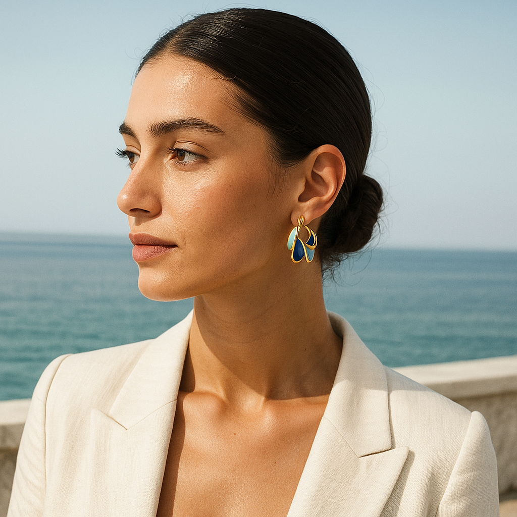 Brenda | Enamel Waves for a Radiant Morning