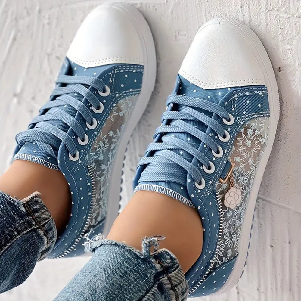 Luna™ Stylish Lace-Up Sneakers