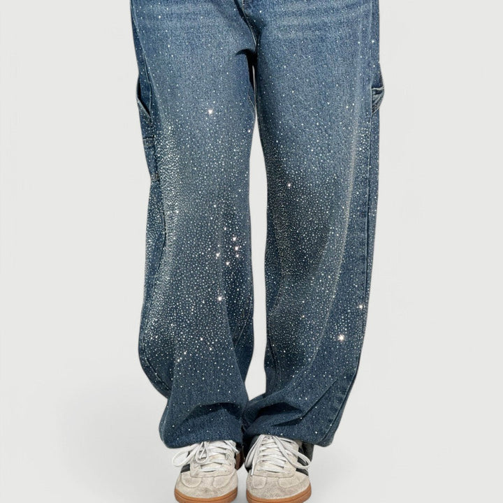 Luna Sparkle Denim – Relaxed Fit Jeans