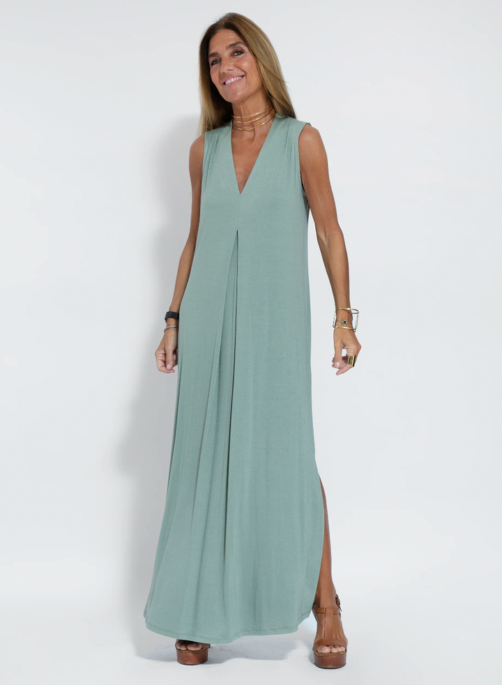 Kendall - Solid Color Summer Maxi Dress