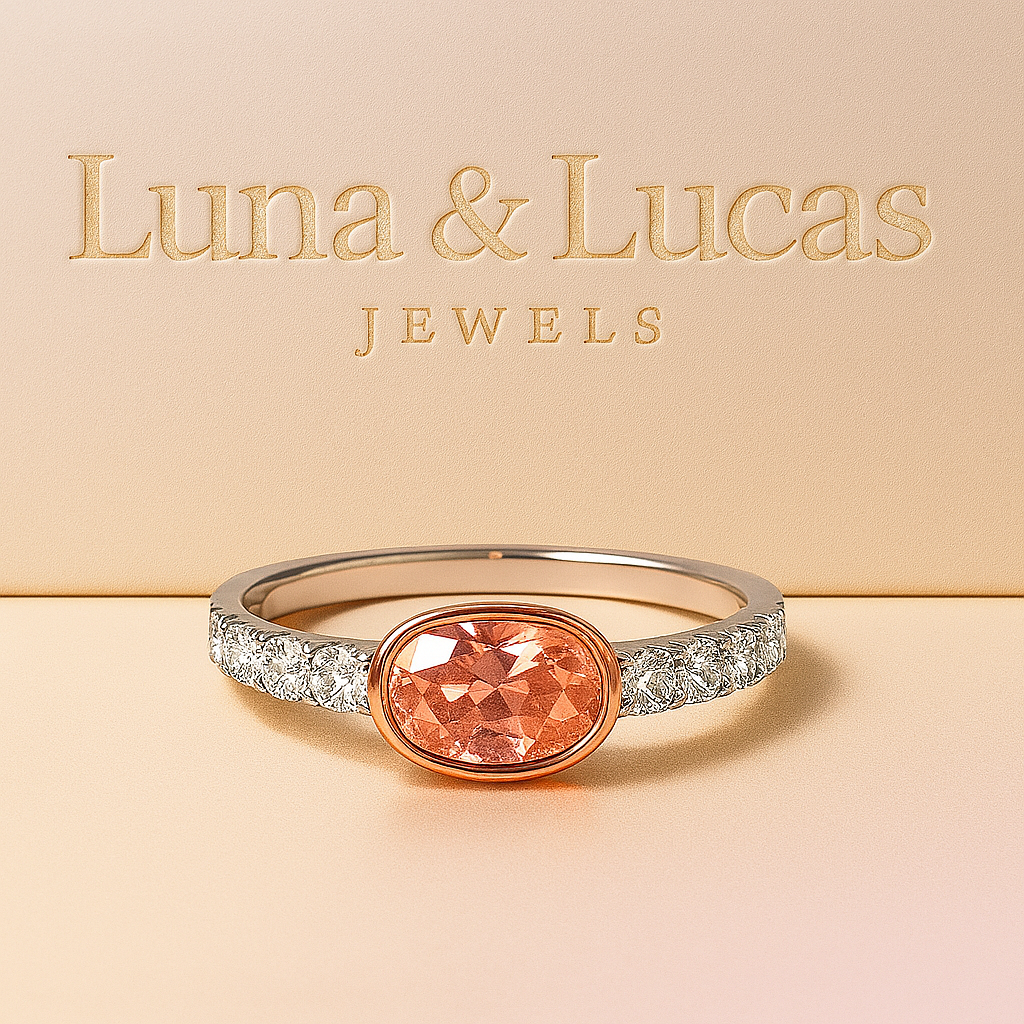 Joie - Elegant White Moissanite Ring