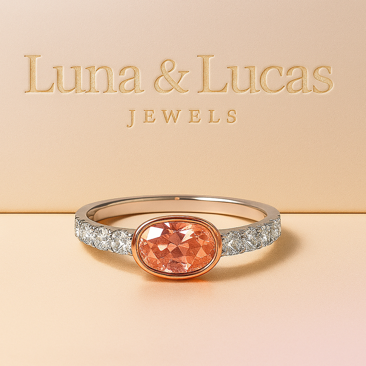 Joie - Elegant White Moissanite Ring