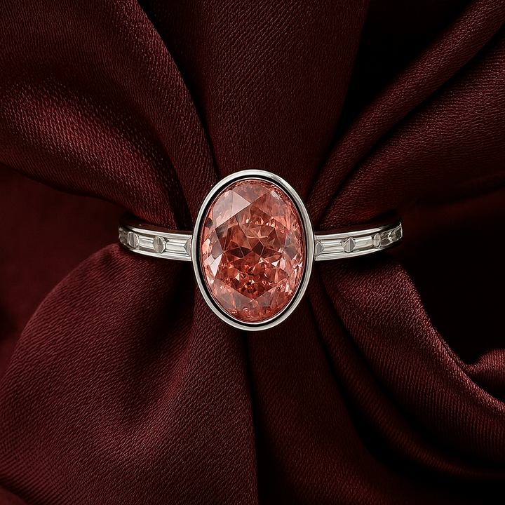 Joie - Elegant White Moissanite Ring