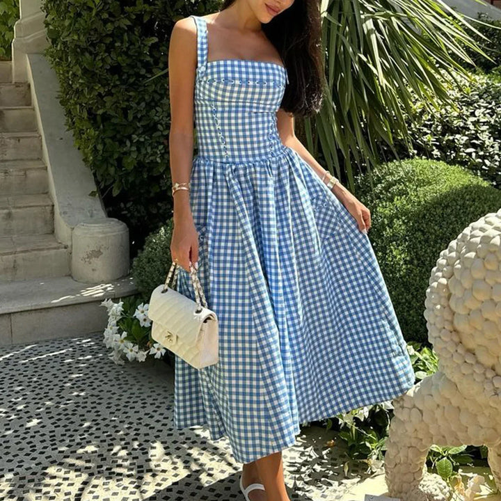 Montana Backless Midi Sundress