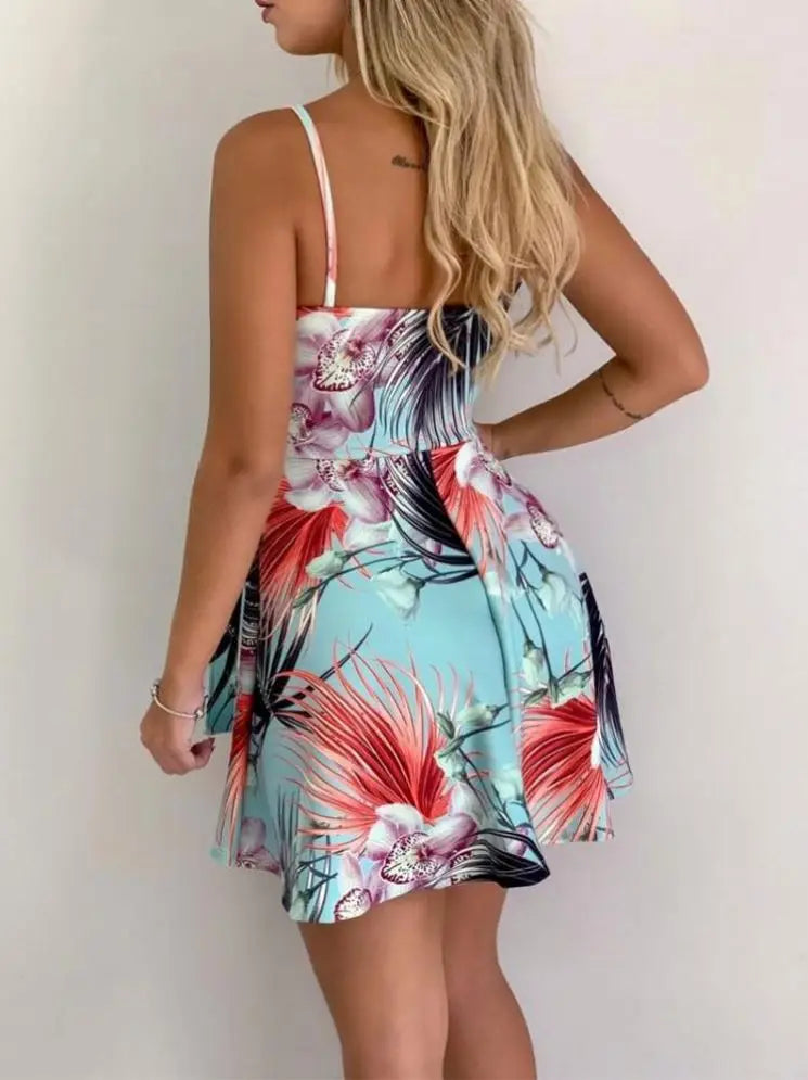 Raya Casual  Floral Summer Dress