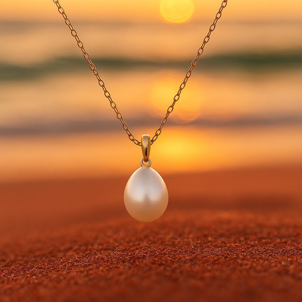 Ria | Pearl Necklace with Fine Chain