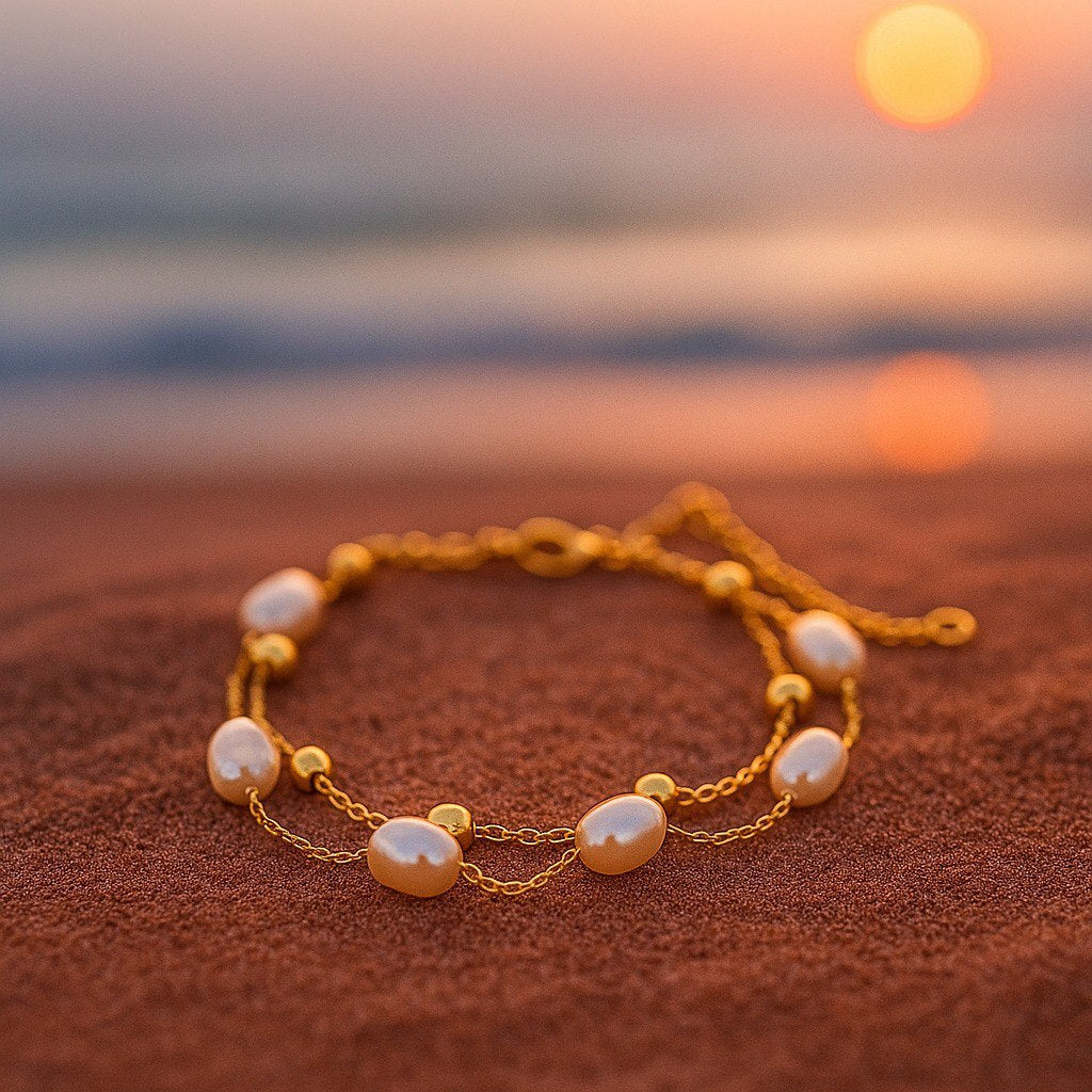 Radiant Summer Beaded Bracelet