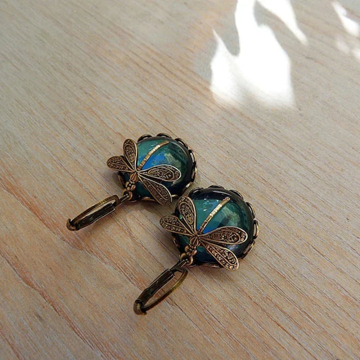 Retro Dragonfly Earrings
