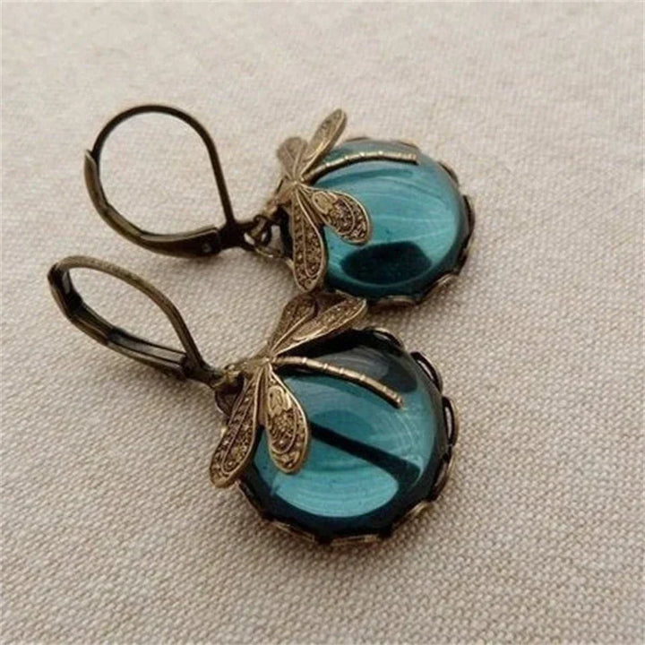Retro Dragonfly Earrings