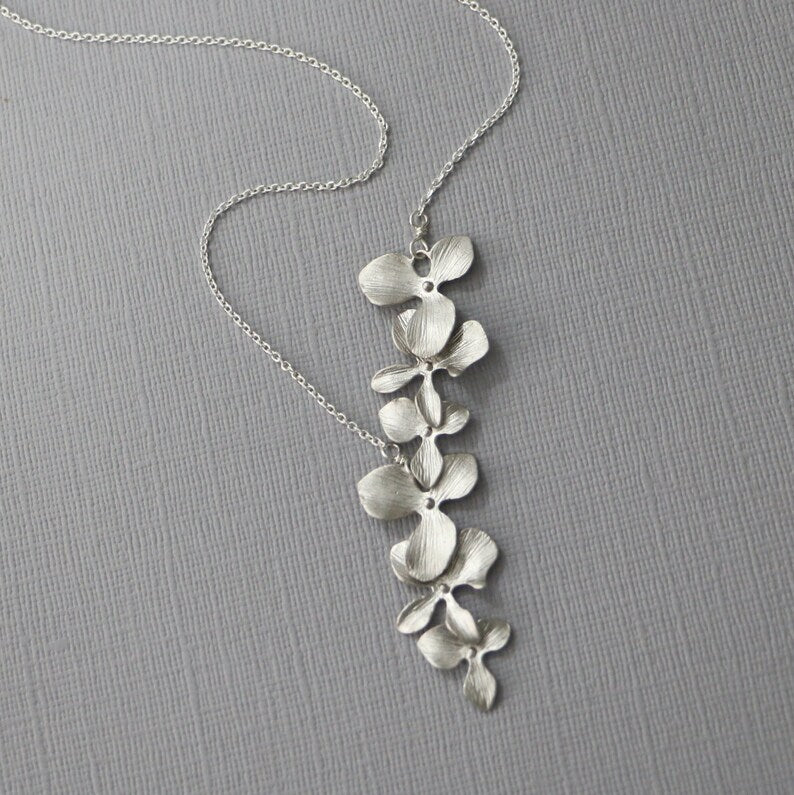 Teddy - Vintage Silver Flower Necklace