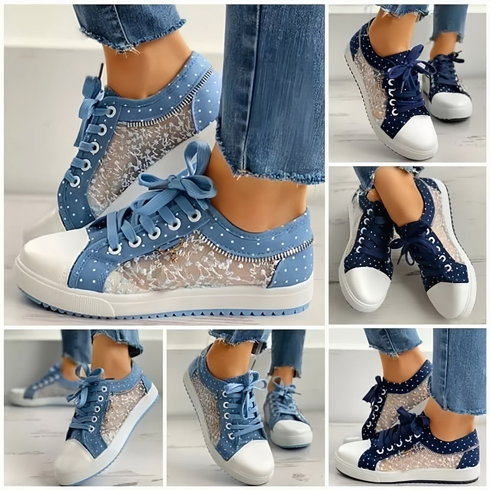 Luna™ Stylish Lace-Up Sneakers