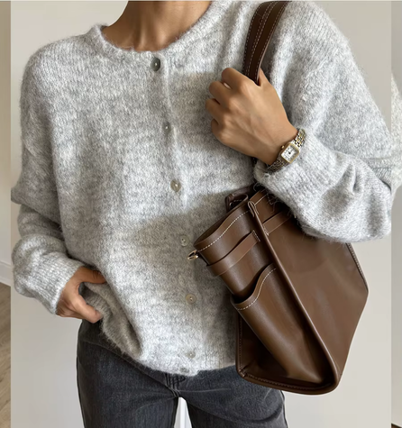 Marie - Soft Wool Cardigan