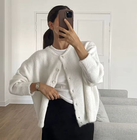 Marie - Soft Wool Cardigan