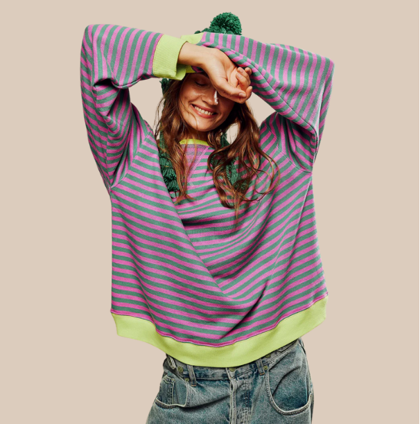 Manie - Striped Oversized