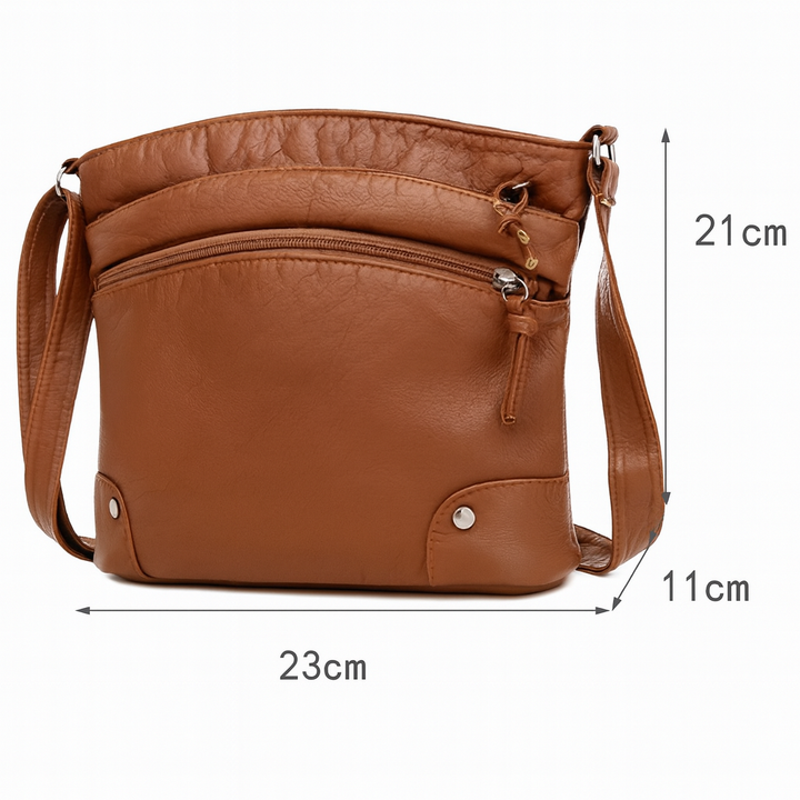 Freya - Skórzana Torebka na Ramię