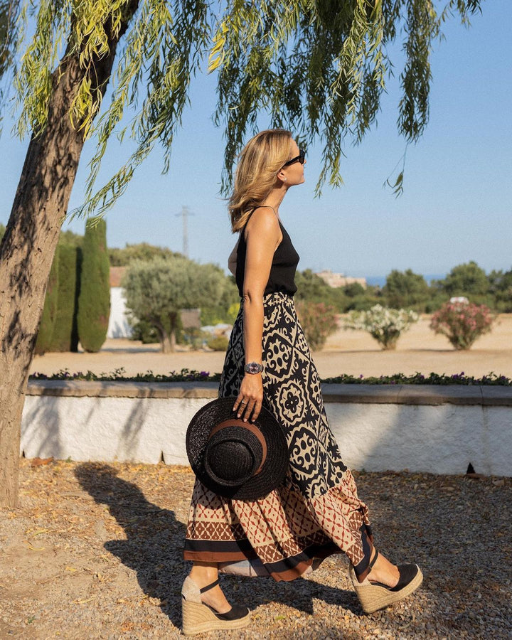 Elixie - Loose Fit Summer Swing Skirt