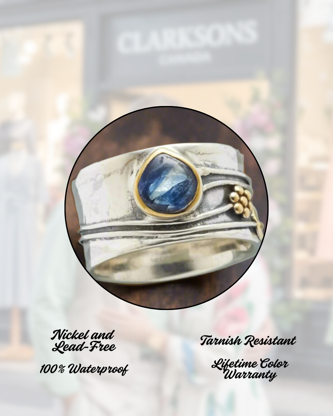 Carla - Bohemian Gemstone Meditation Ring