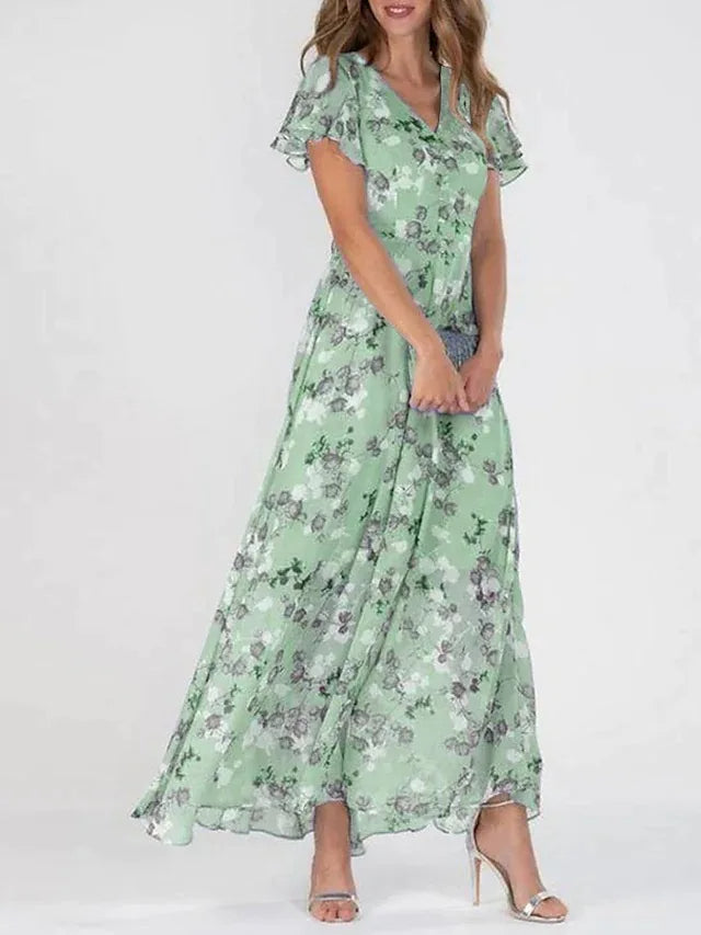 Aurelia | Glamorous Belly Covering Dress