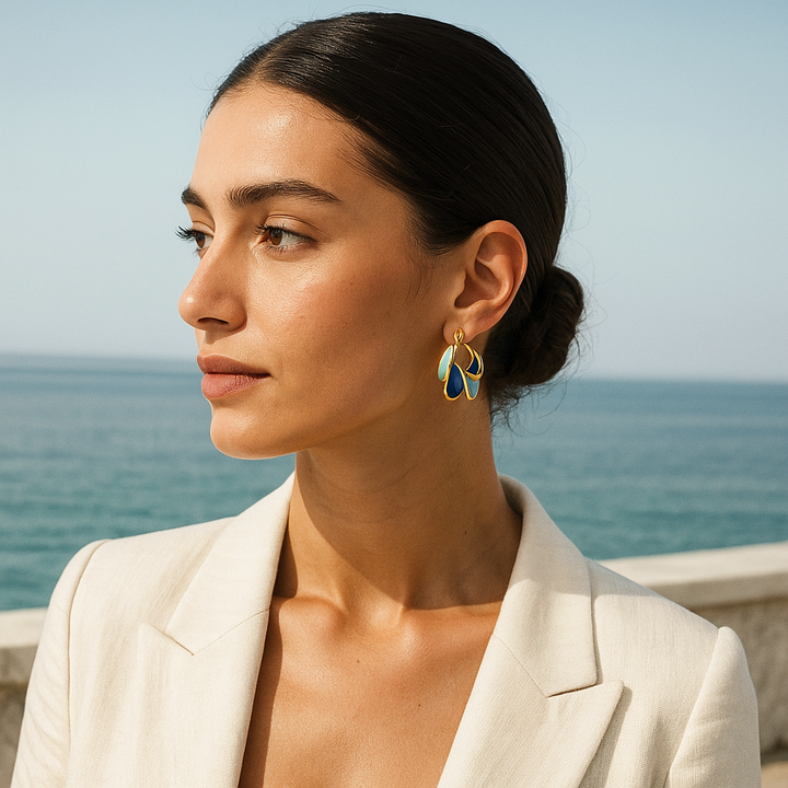 Brenda | Enamel Waves for a Radiant Morning