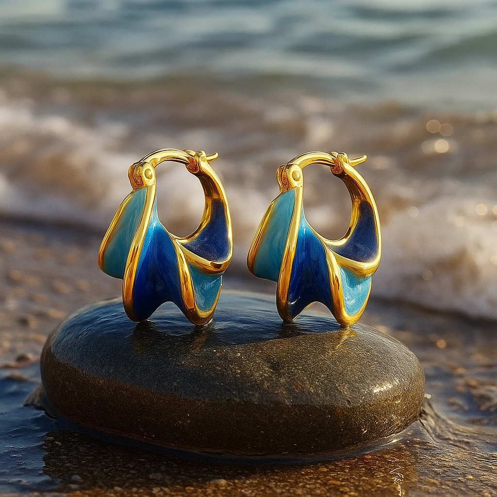 Brenda | Enamel Waves for a Radiant Morning