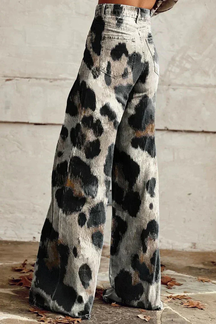 Cheetah | Vintage Boho Chic Print Pants