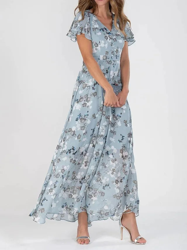 Aurelia | Glamorous Belly Covering Dress
