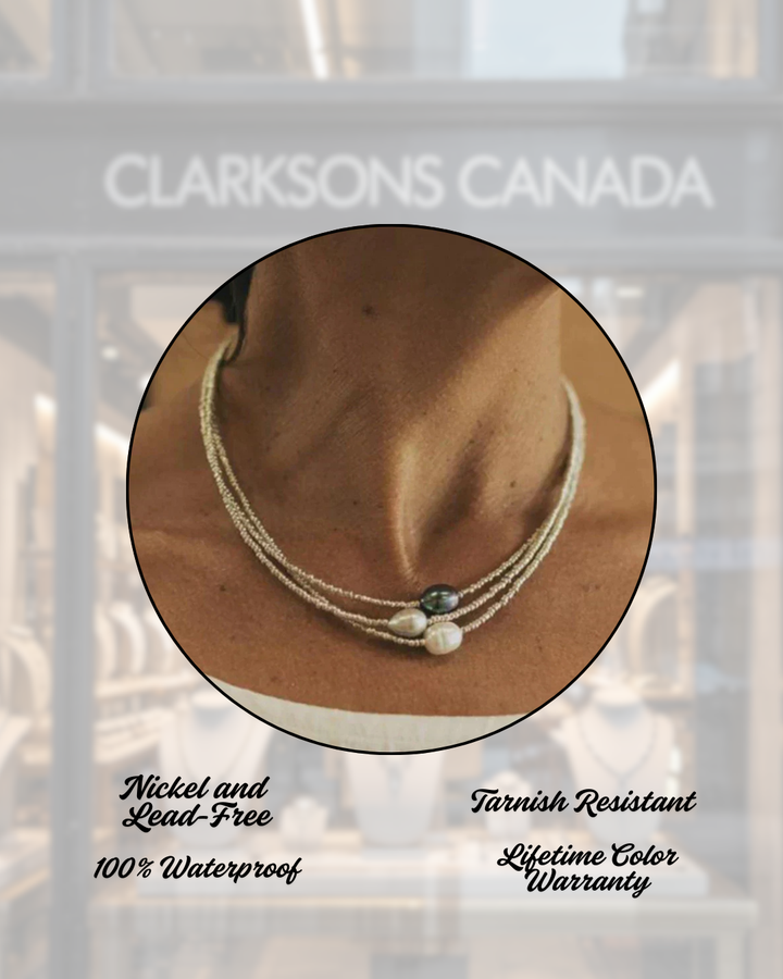 Lola - Vintage Natural Pearl Necklace