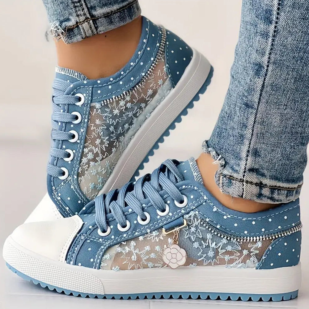 Eva | Stylish Lace-Up Sneakers