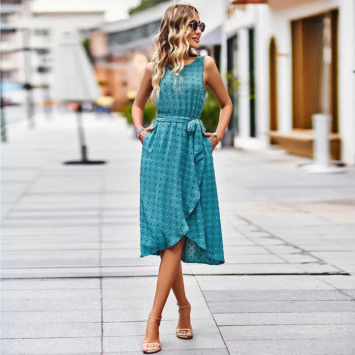 Azalea Jacquard Casual Dress