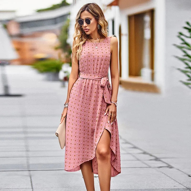 Azalea Jacquard Casual Dress