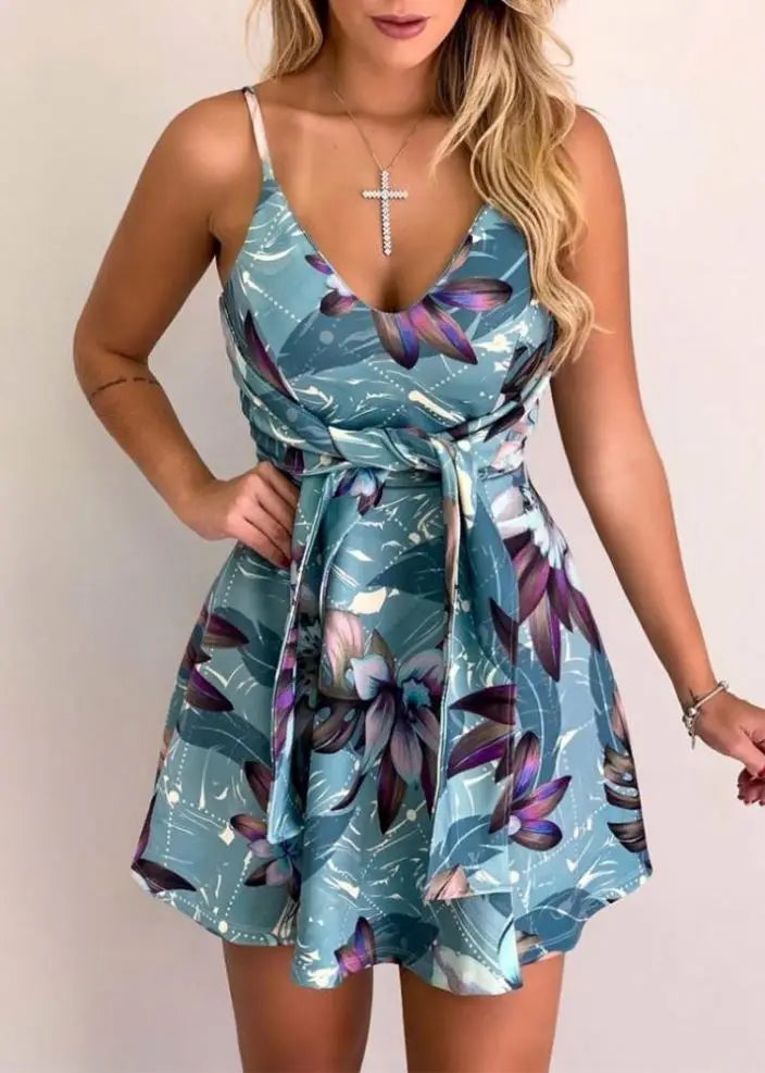 Raya Casual  Floral Summer Dress