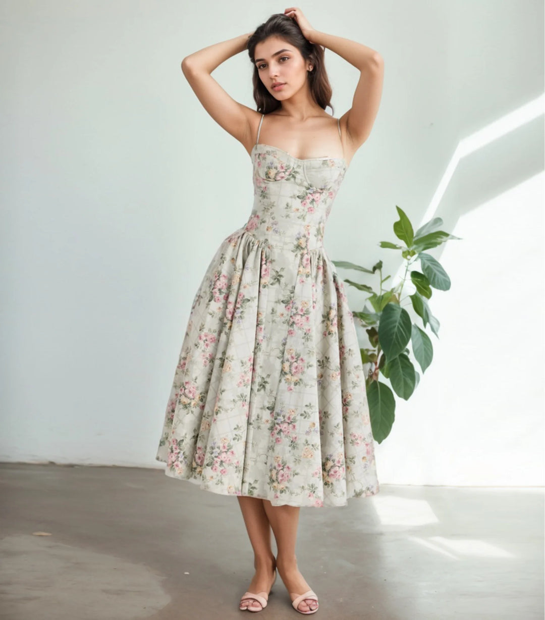 Ayla A-Line Summer Sundress
