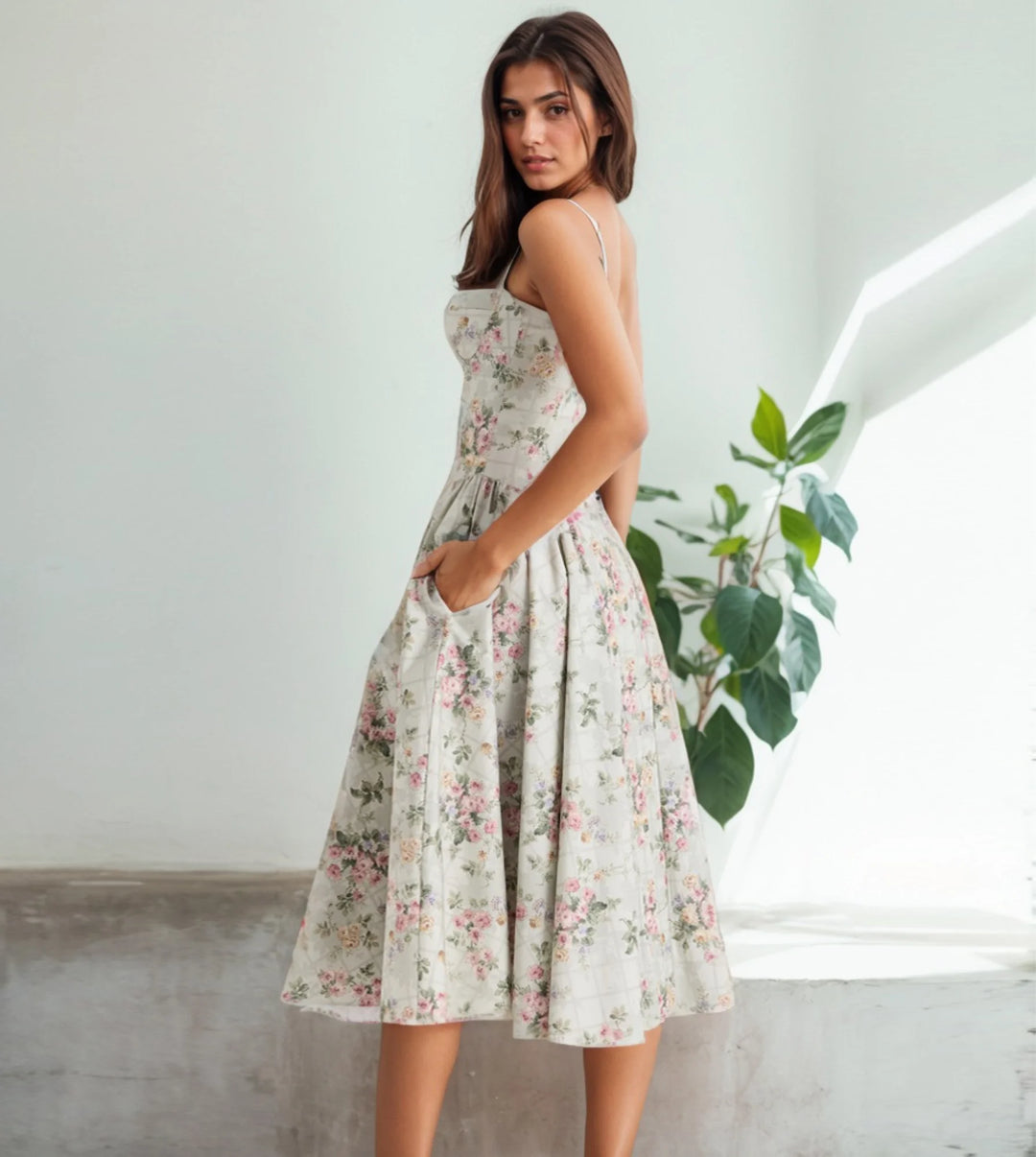 Ayla A-Line Summer Sundress