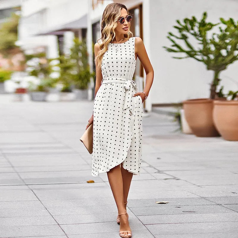 Azalea Jacquard Casual Dress
