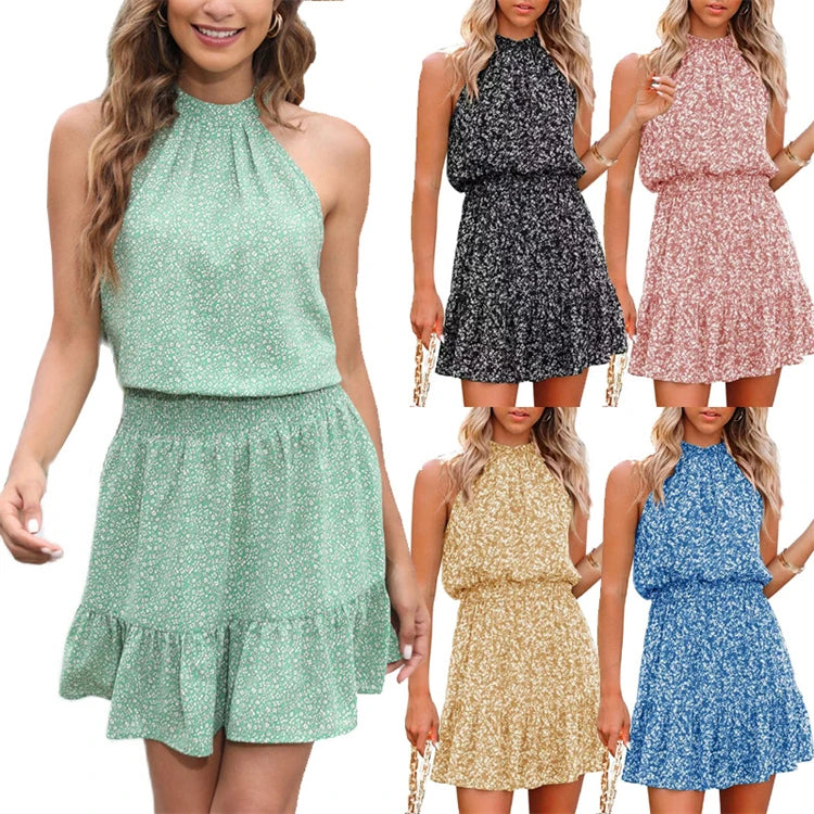 Capri Bohemian Short Dress