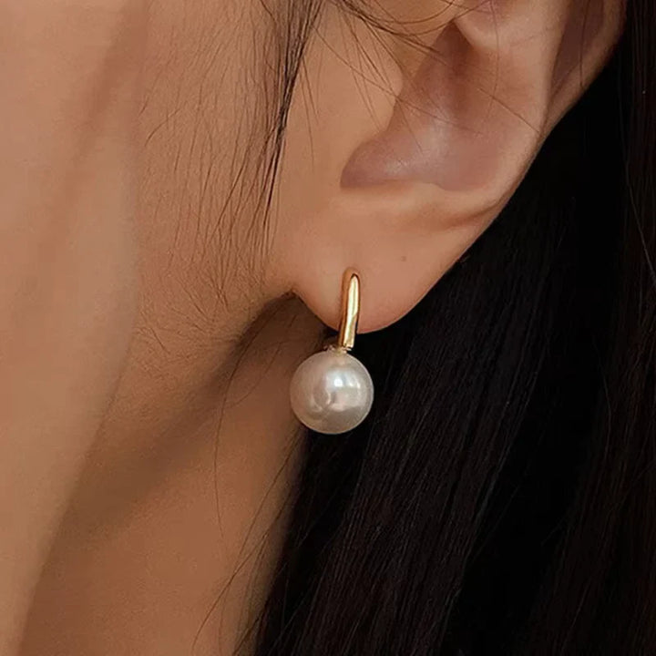 Celeste | Timeless Pearl Drop Earrings