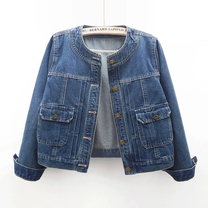 Lena - Cotton Pocket Utility Jacket