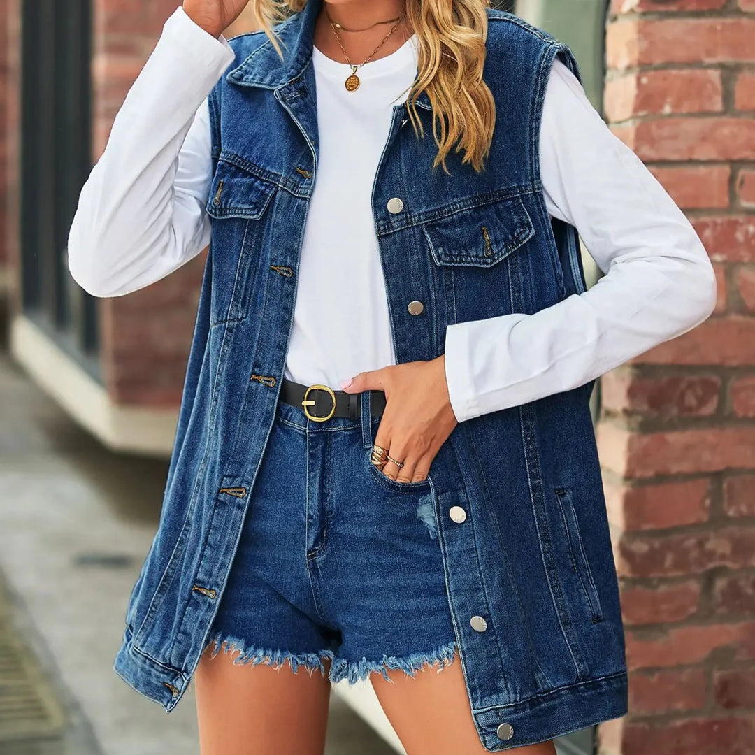 Kara - Longline Street Vest