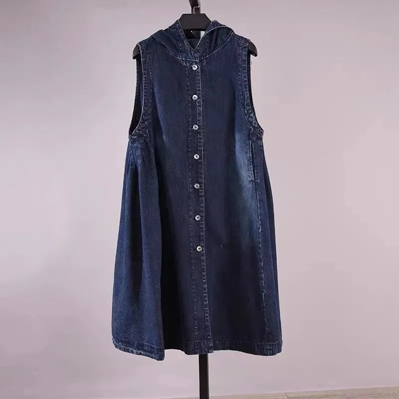 Mira - Hooded Longline Vest