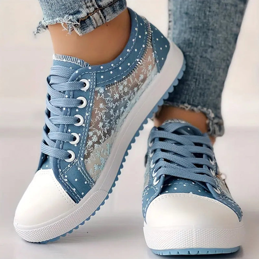 Luna™ Stylish Lace-Up Sneakers