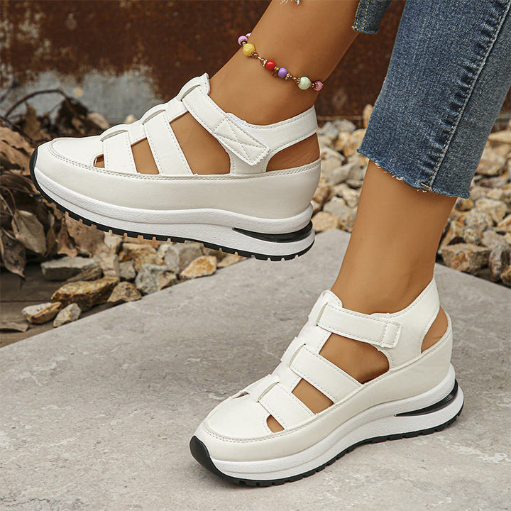 Ilona | Velcro Wedge Sandal