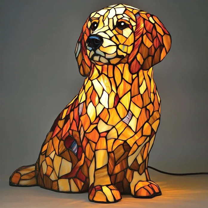 Budda | Lampa duchowa Golden Retrievera